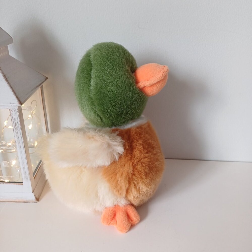 Rare Vintage MADDUCK by RUSS Berrie Plush MALLARD DUCK Plush Toy Collectable 8''